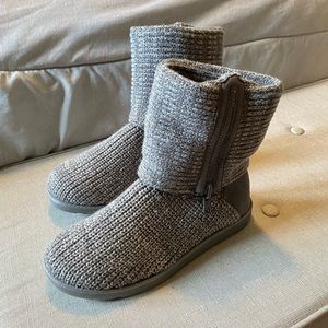 Winter sweater boots